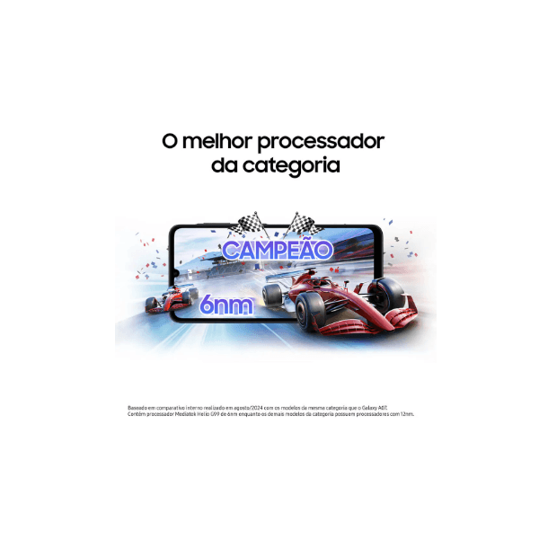 CELULAR SAMSUNG A07 128GB 4GB RAM PRETO