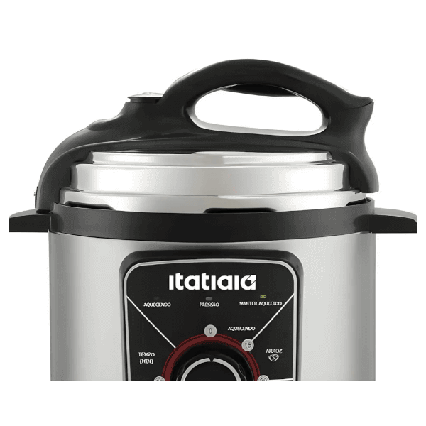 PANELA DE PRESSÃO ELÉTRICA ITATIAIA ESSENCIAL PPESS2003 5L 900W PRETA 220V