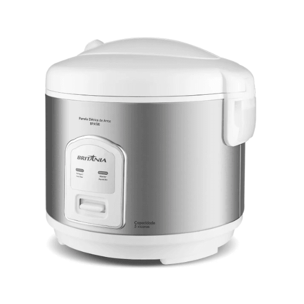 PANELA DE ARROZ BRITÂNIA BPA5BI 5 XICARAS, BRANCO 127V