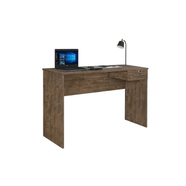 Escrivaninha Home Office Jaspe com Gaveta Canela São Miguel