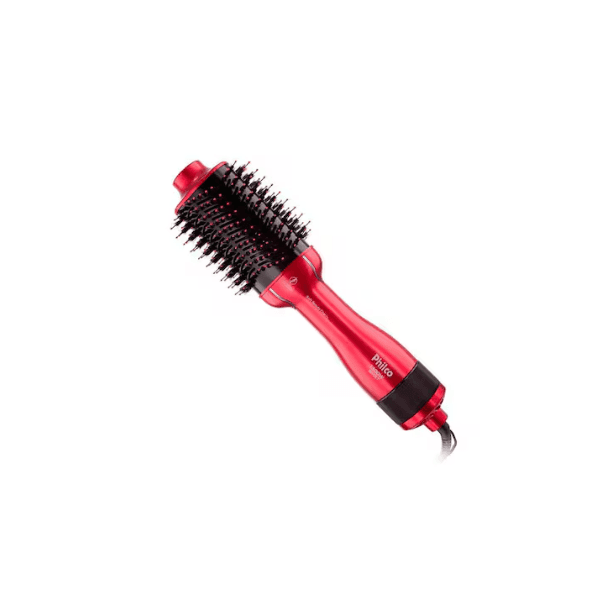 ESCOVA SECADORA PHILCO 4 EM 1 SOFT BEAUTY CHERRY BIVOLT