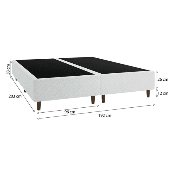 BASE BOX KING NEW LONDRES 2,03X1,93 - UMAFLEX