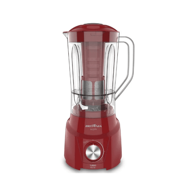 LIQUIDIFICADOR BRITANIA BLQ970 TURBO VERMELHO 220V