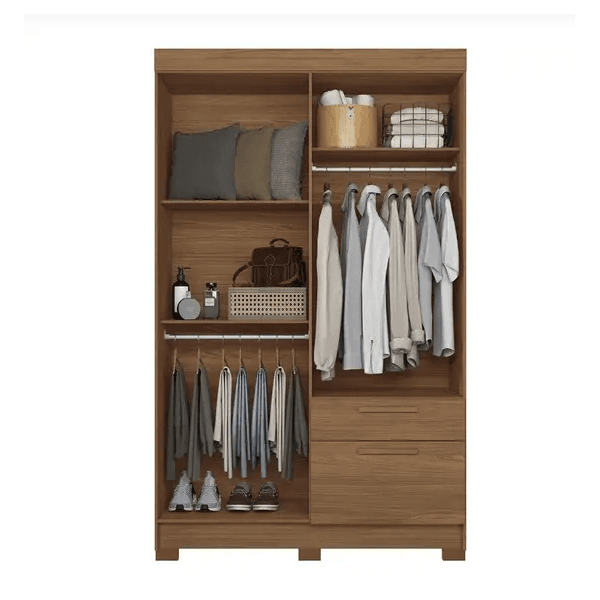 GUARDA ROUPA LONDRINA 4 PORTAS 2 GAVETAS JTB/JTB SANTOS ANDIRA 