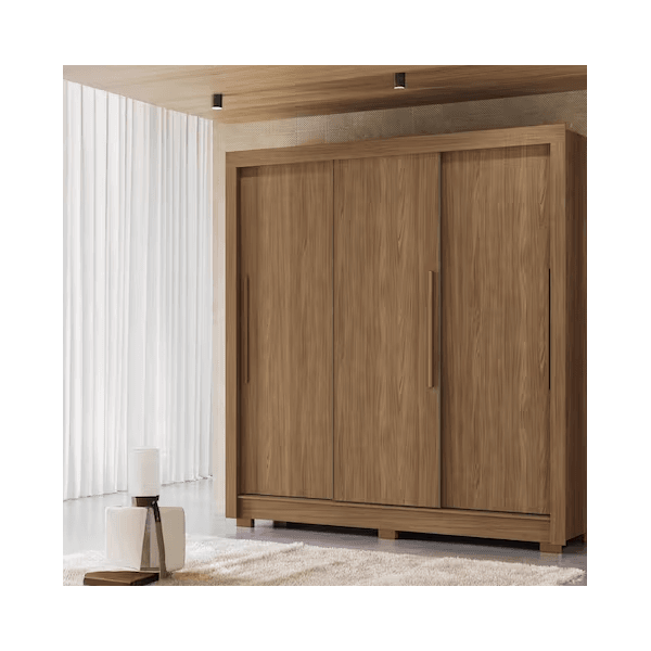 GUARDA ROUPA MARINGA 3 PORTAS CORRER JTB/JTB SANTOS ANDIRA