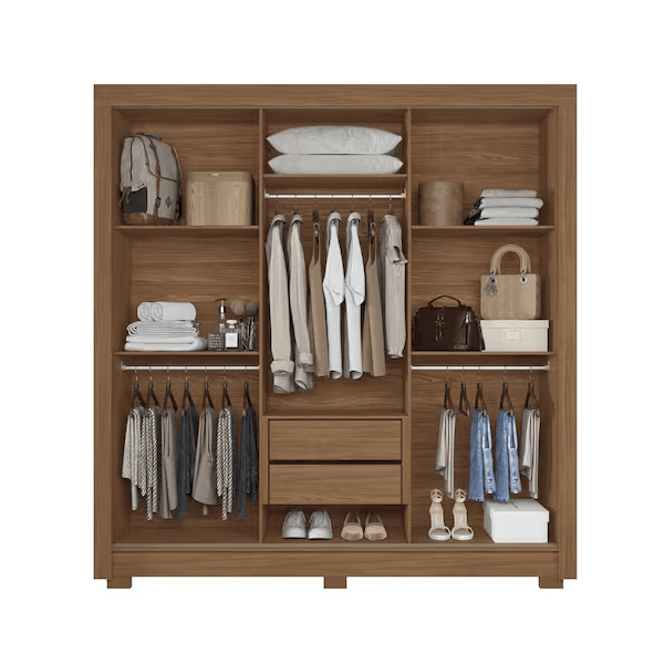 GUARDA ROUPA MARINGA 3 PORTAS CORRER JTB/JTB SANTOS ANDIRA