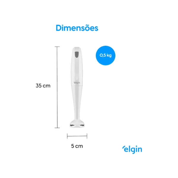 MIXER ELGIN COMPACTO 200W MIX1001 - 127V