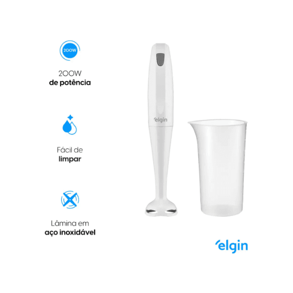 MIXER ELGIN 200W COM COPO 700ML MIX1002 220V