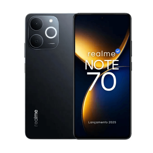 CELULAR REALME NOTE 70 128GB 4GB RAM PRETO