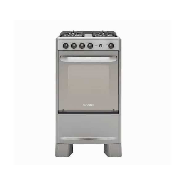 FOGÃO SUGGAR SELECT 4 BOCAS FGISL410PRIX MESA INOX ACENDIMENTO AUTOMÁTICO BIVOLT
