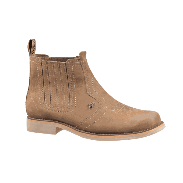 Botina Elast. Cob. Latex Caqui