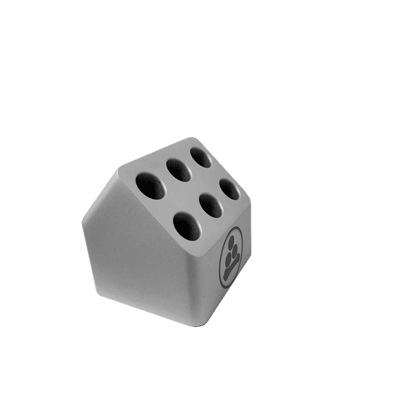 Rack para 6 tubos de 5 mL em 45°
