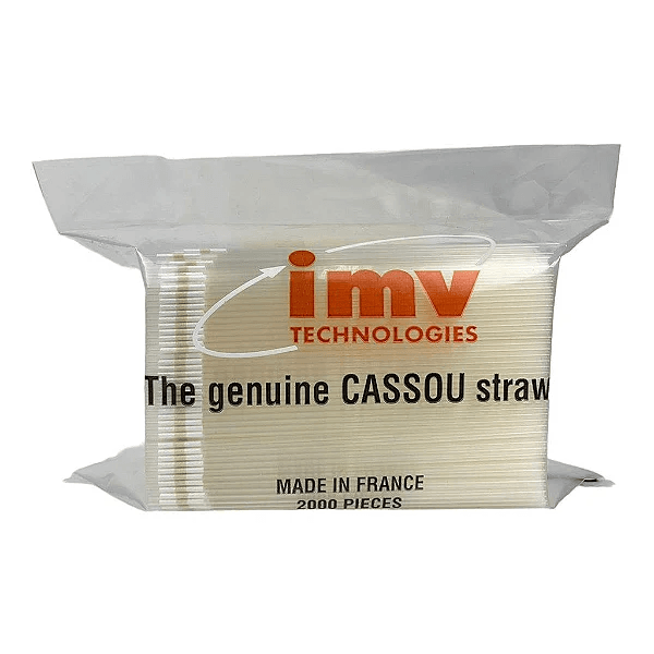 Palheta Clássica Mini 0,25 mL Transparente Com 2000 Unidades - IMV
