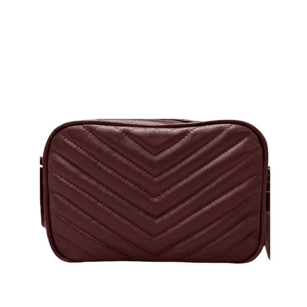 Bolsa Anna Couro Cabernet