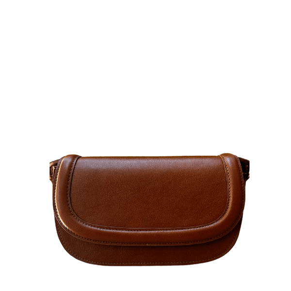 Bolsa Bianca Couro Caramelo
