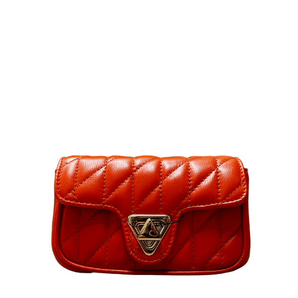 Bolsa Giulia Couro Laranja 2.0 