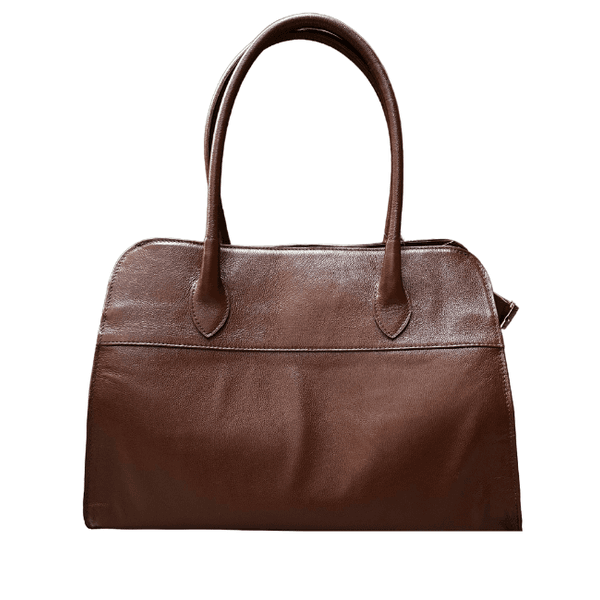 Bolsa Ivy Couro Marrom 