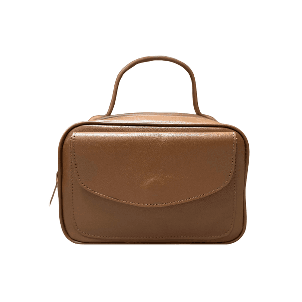Bolsa Milena Couro Caramelo