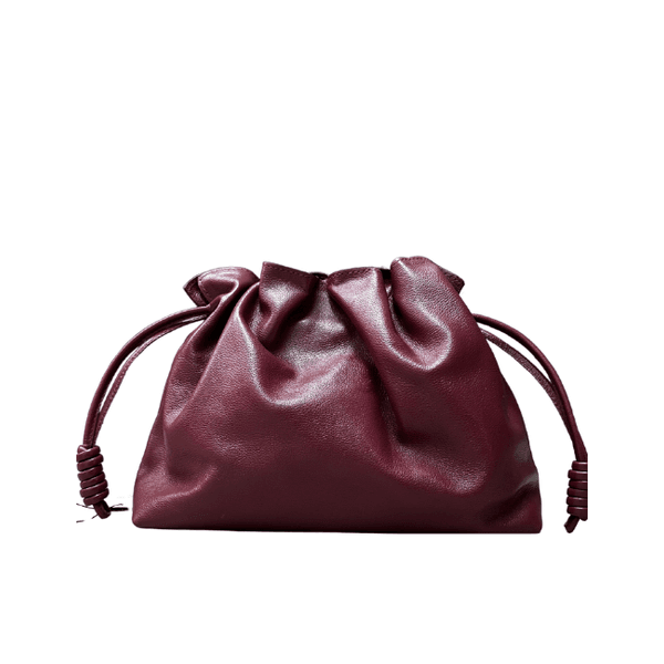 Bolsa Pietra Média Couro Cabernet