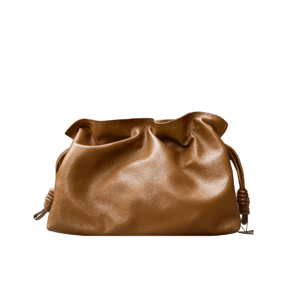 Bolsa Pietra Pequena Couro Caramelo