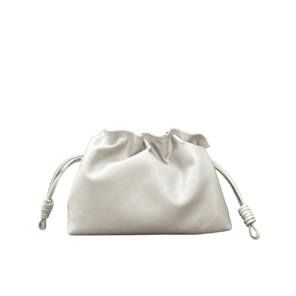 Bolsa Pietra Pequena Couro Offwhite