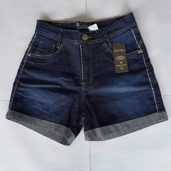 Shorts Feminino - Jeans Escuro