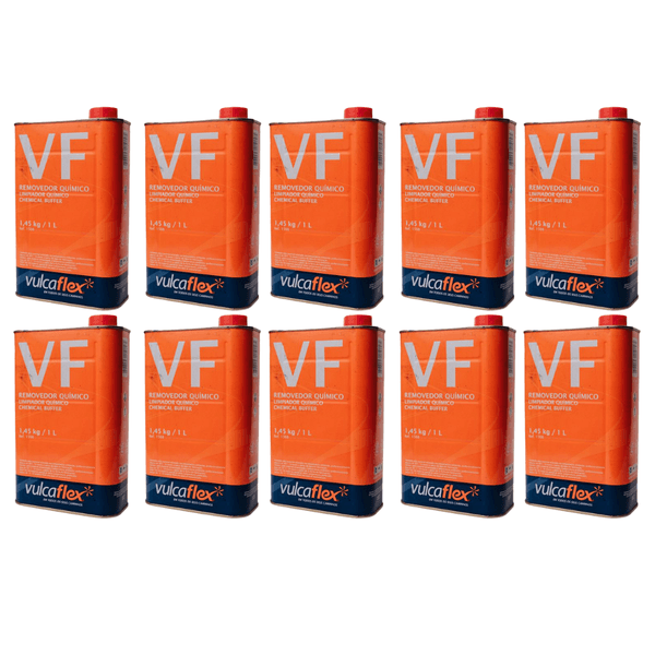 Kit 10 Removedor Químico VF 1508 Vulcaflex