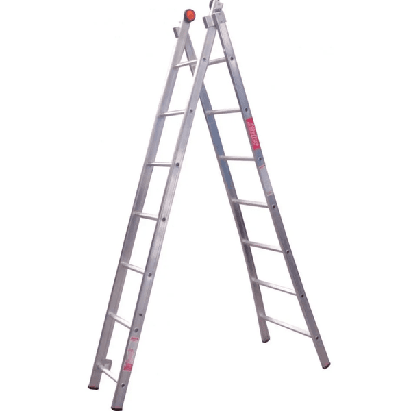 Escada Extensiva Dupla Alumínio 13 Degraus Ed-113 Alulev