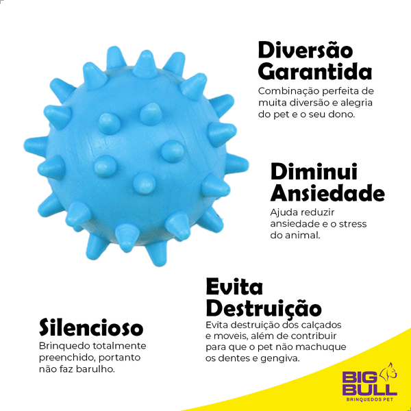 Bolinha Cravo Porte Pequeno - Big Bull Pet