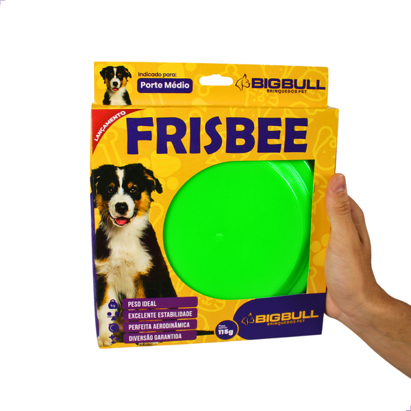 Frisbee Profissional Porte Médio - Big Bull Pet