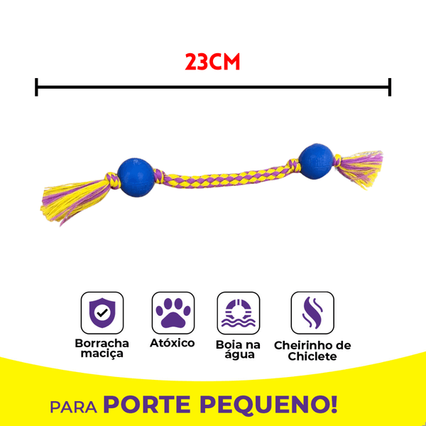 Dental Bone Bola Dupla 30mm - Big Bull Pet