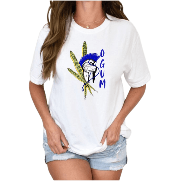 Camiseta estampada Ogum 