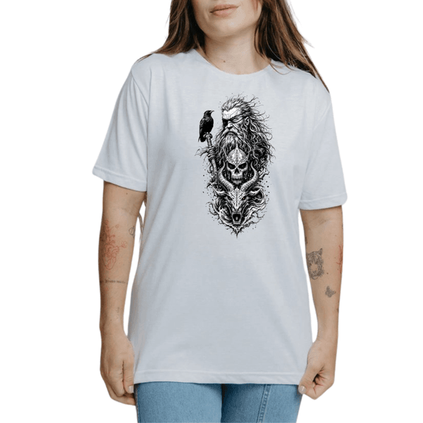Camiseta estampada Odin
