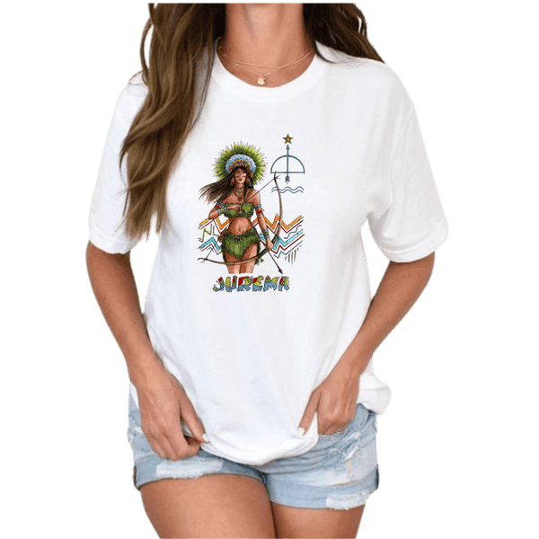 Camiseta estampada Jurema