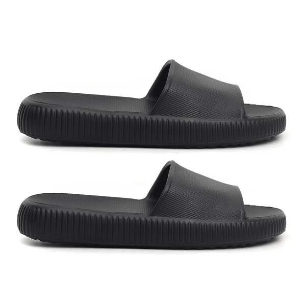 Kit 2 Pares Chinelo Feminino Nuvem Premium Preto