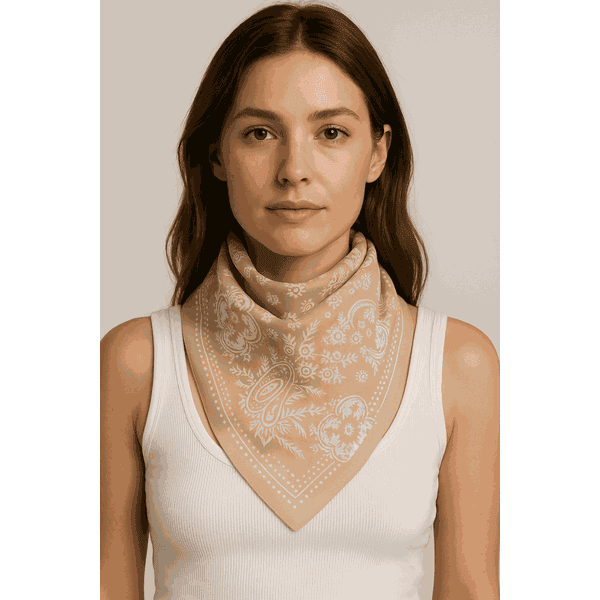 Lenço Classic Nude