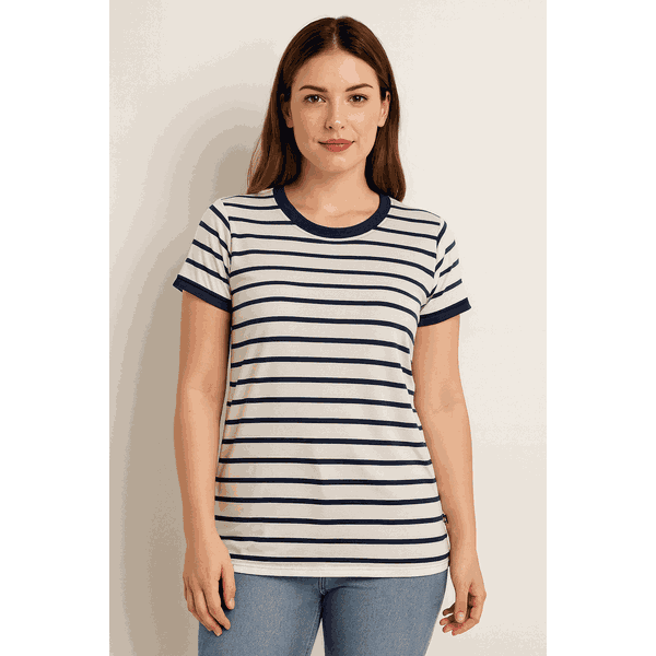 T-shirt Listrada Navy