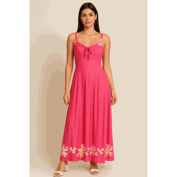 Vestido Flor de Hibisco