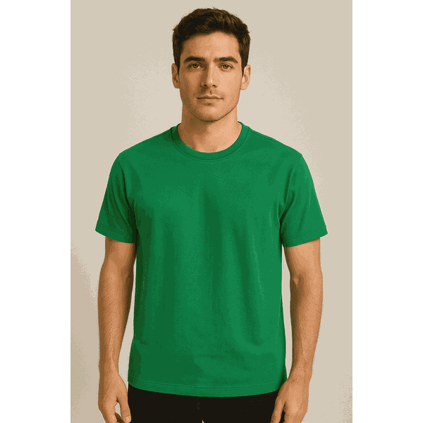 camiseta colisão verde jade