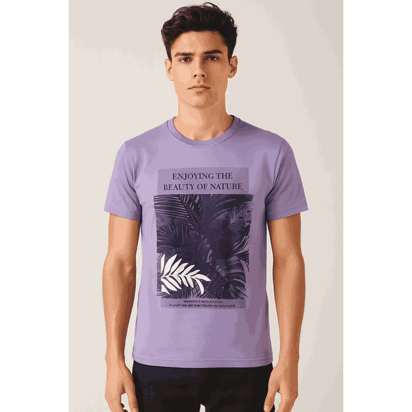  camiseta Nature Vibe Lilás