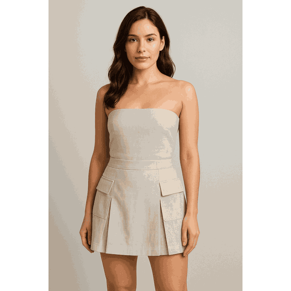 Saia Bolsos Linho Trend