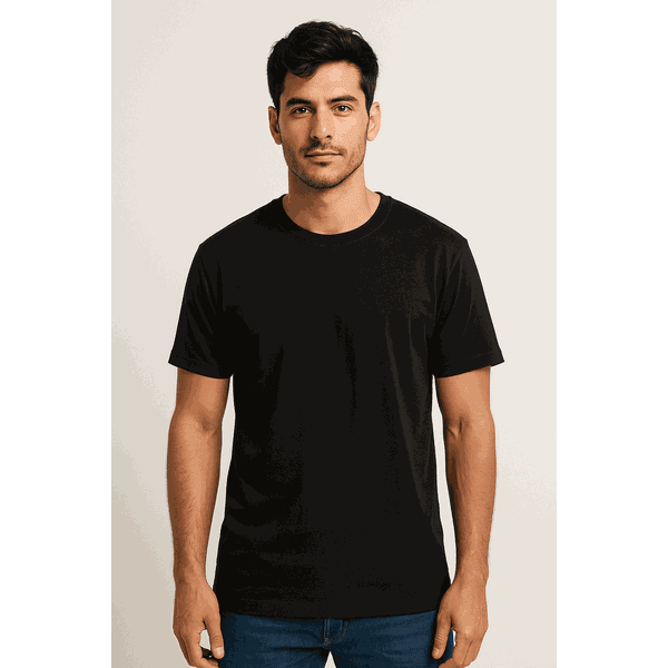 CAMISETA PRETA BASICA