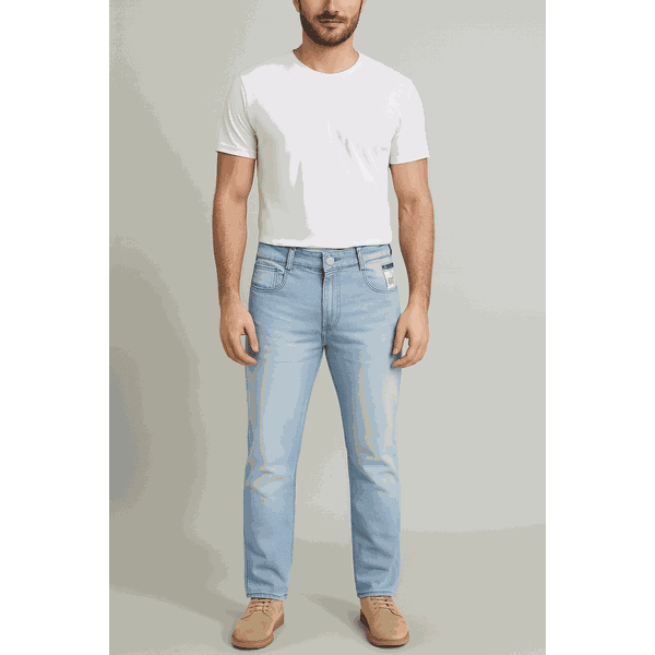 Calça Jeans Tradicional Masculino Bivik – Corte Reto