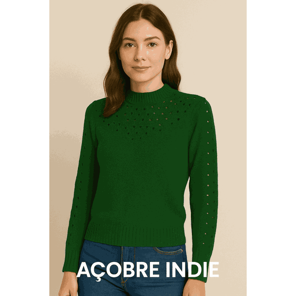 Blusa de linha Açobre indie