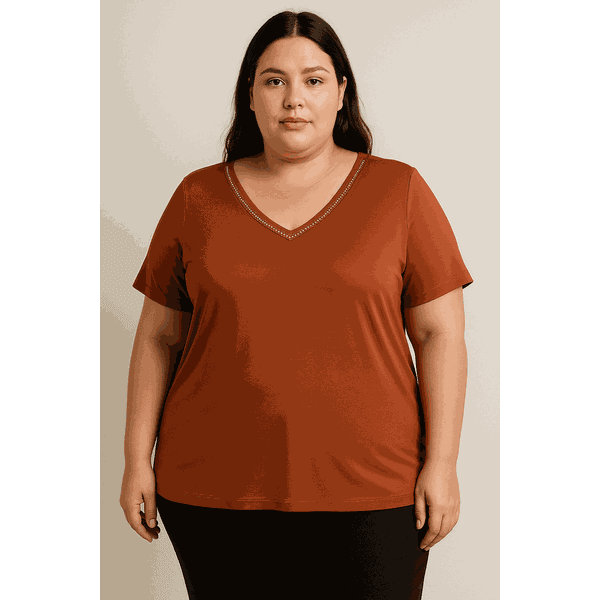 Blusa Shine V-neck PS