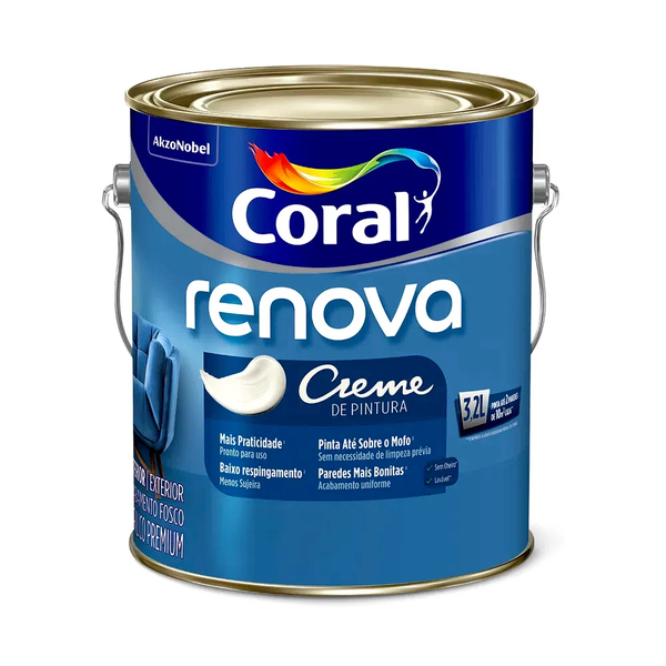 CORAL RENOVA FOSCO BRANCO 3,2L