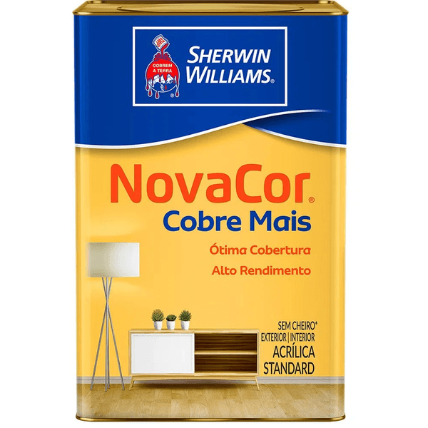 TINTA ACRÍLICA NOVACOR COBRE MAIS 18L