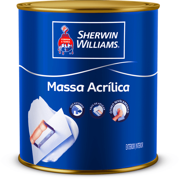 MASSA ACRÍLICA Sherwin Williams 900ML ( 1,5KG)