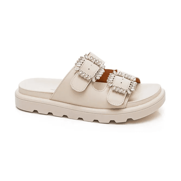 PAPETE VIZZANO BRANCO OFF/NIQUEL-CRISTAL 