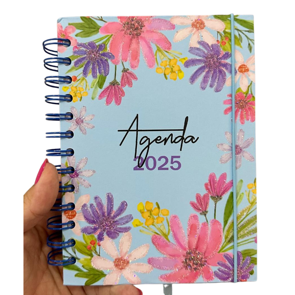 Agenda 2025 Flores Azul